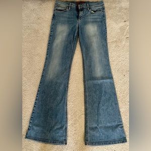 Flare legged jeans